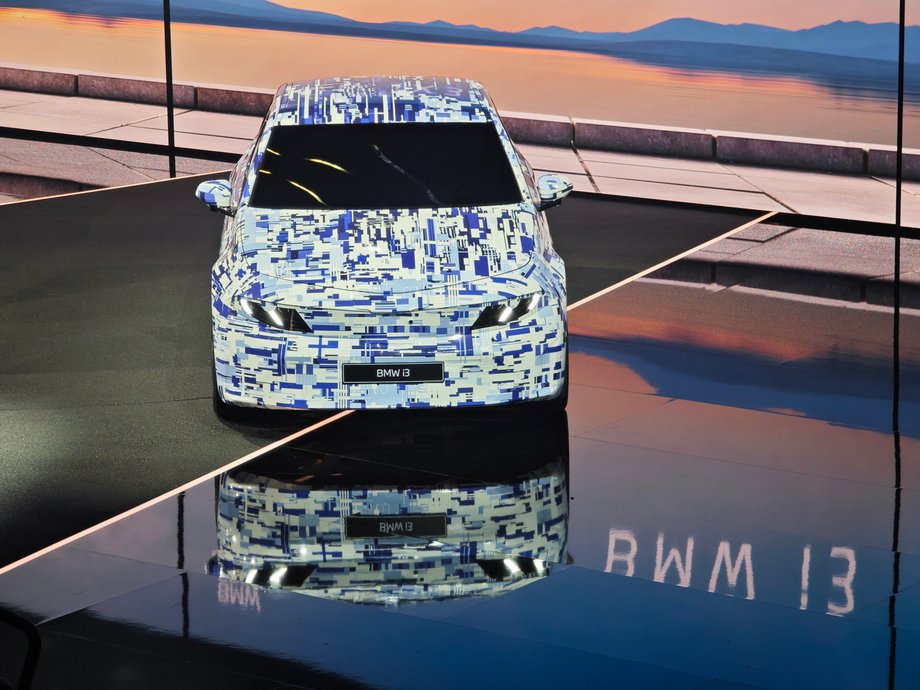 I3 sedan, for now in camflage