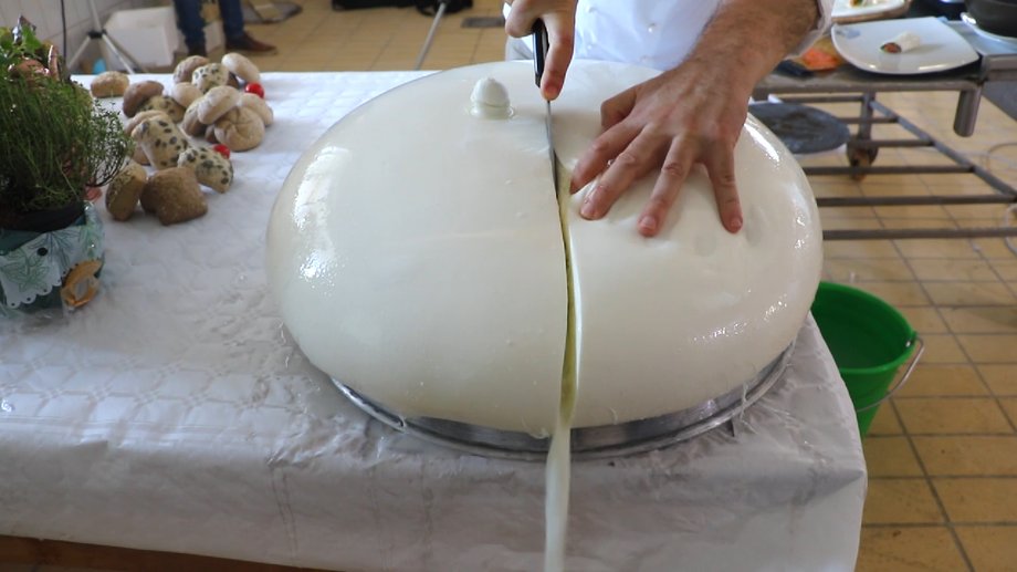 The largest mozzarella in the world is created in this dairy