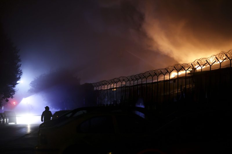 As long as the level of pollution in Bucharest arrived, following the powerful fire that made the air. A high value recorded on a central boulevard