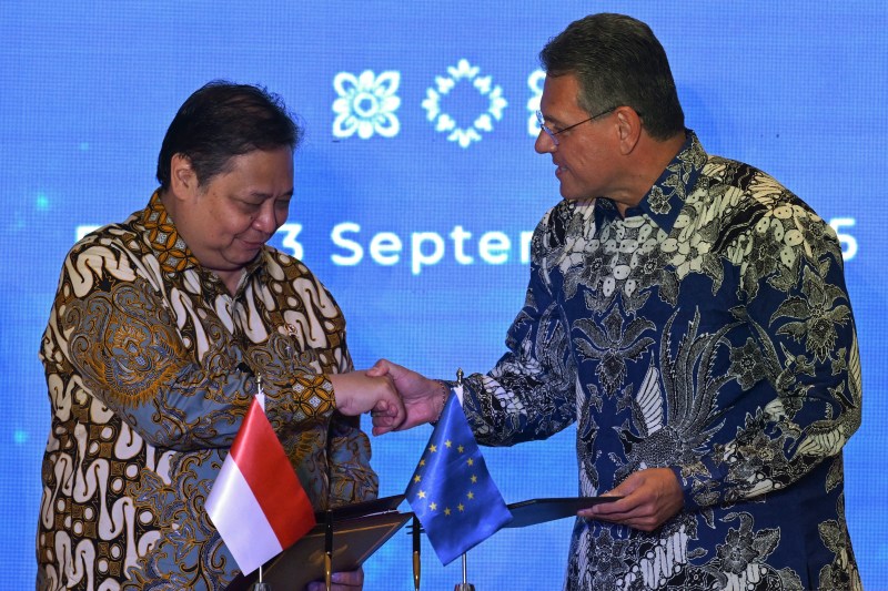 The EU has signed a commercial agreement with the largest Southeast Asia economy: 