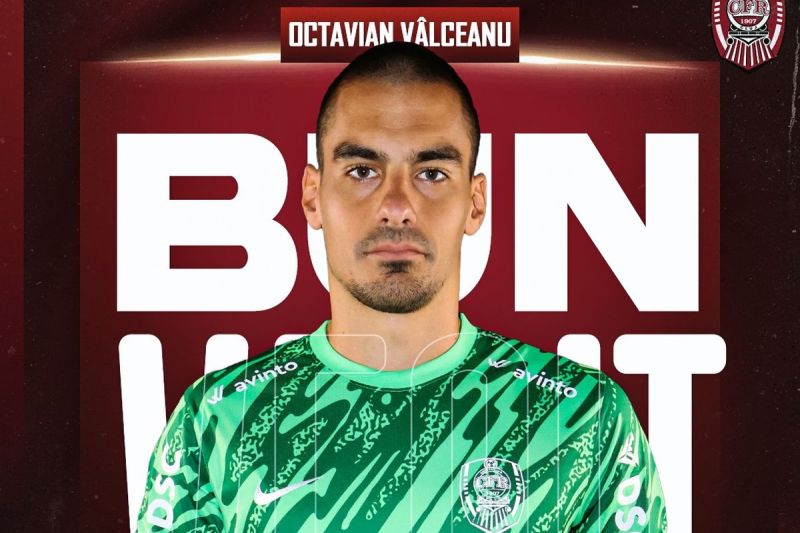 CFR Cluj transferred a goalkeeper with 122 matches played in Superliga