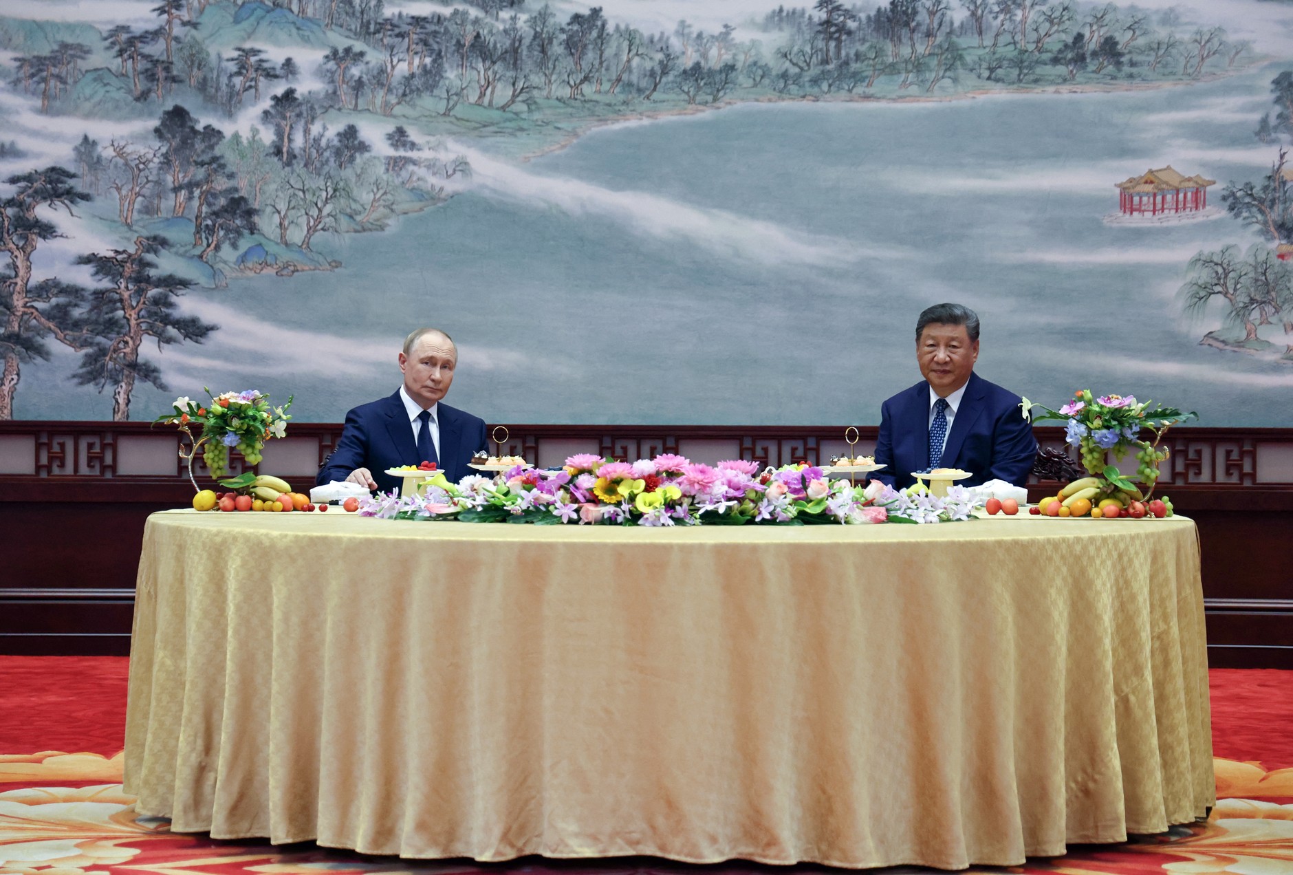 Russian President Vladimir Putin and leader of China XI Jinping in Beijing, September 2, 2025.