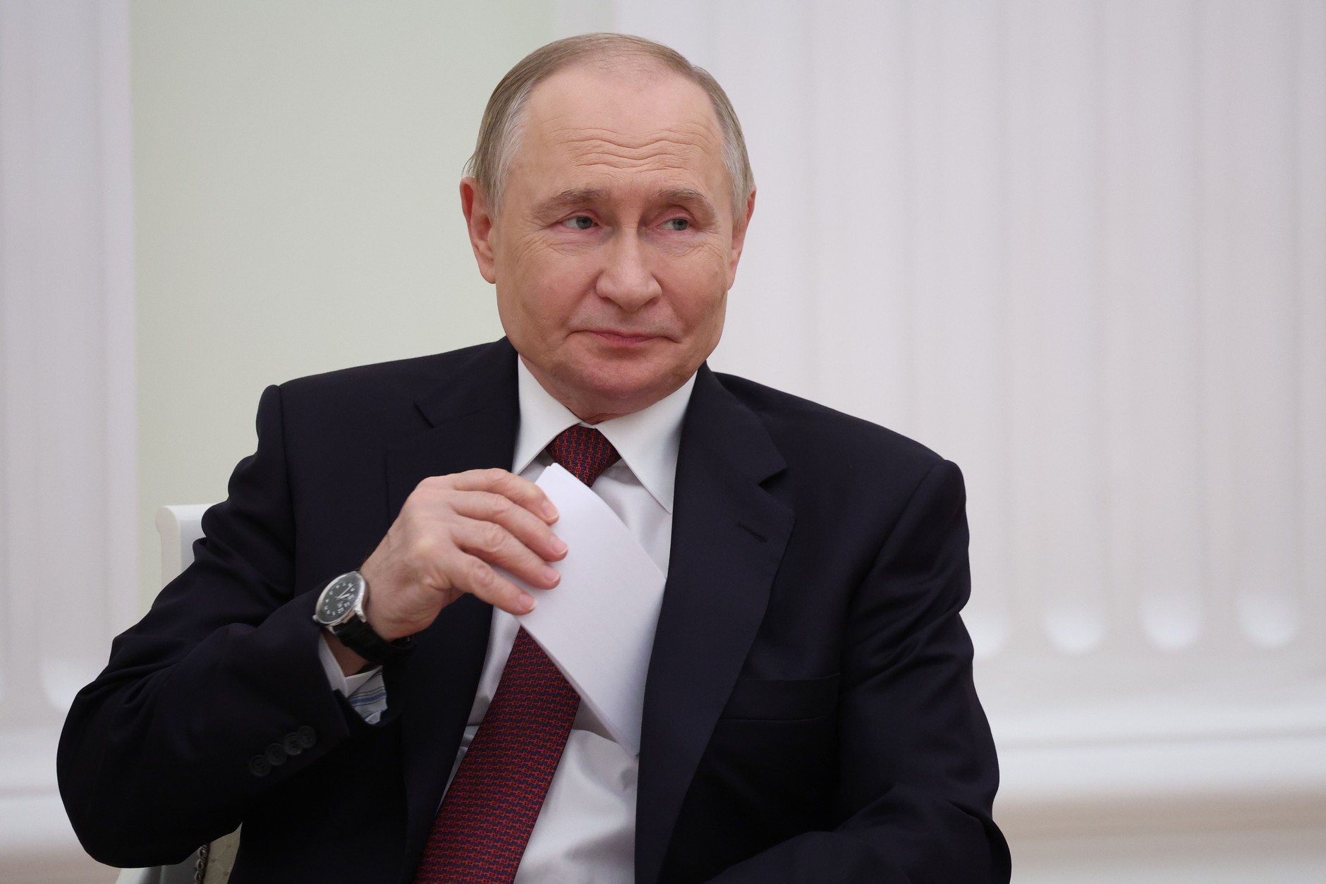 Vladimir Putin, President of Russia, in the Kremlin. Moscow, September 25, 2025