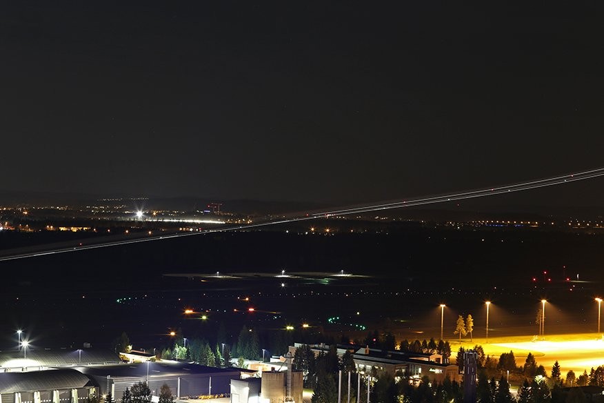 View of the airport in Oslo