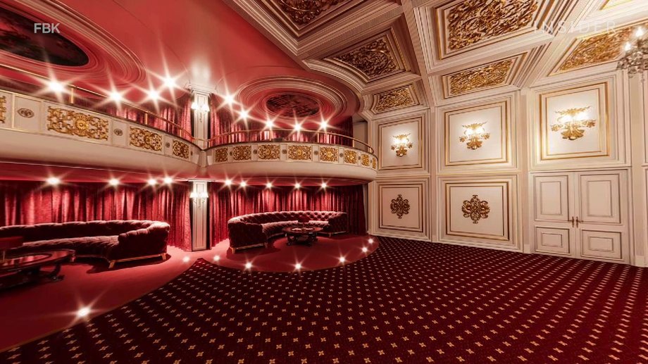 The residence of the President of Russia flows into luxury
