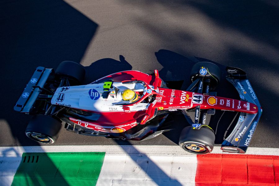 Ferrari pilots, confident after the first day in Monza: