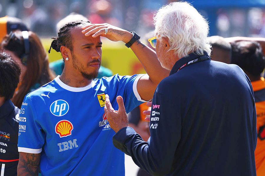 Lewis Hamilton, at Monza/ Photo: Gettyimages Alain Prost commented on Hamilton's problems at Ferrari: