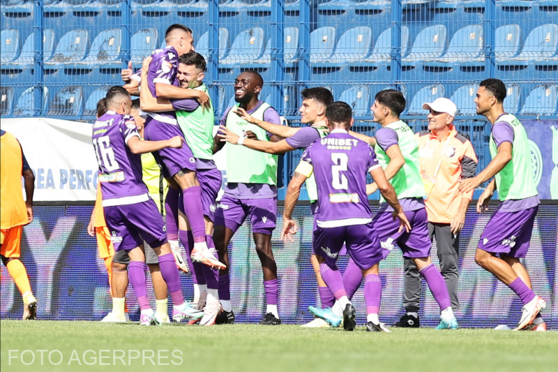 Superliga. FC Argeș climbs to second place after defeating Hermannstadt 