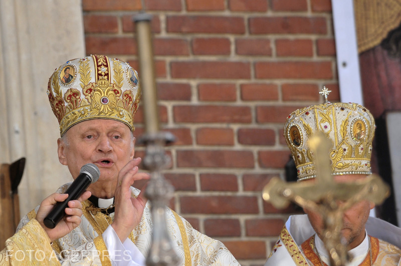 Cardinal Lucian Mureșan. Photo: Grigore Popescu / Agerpres