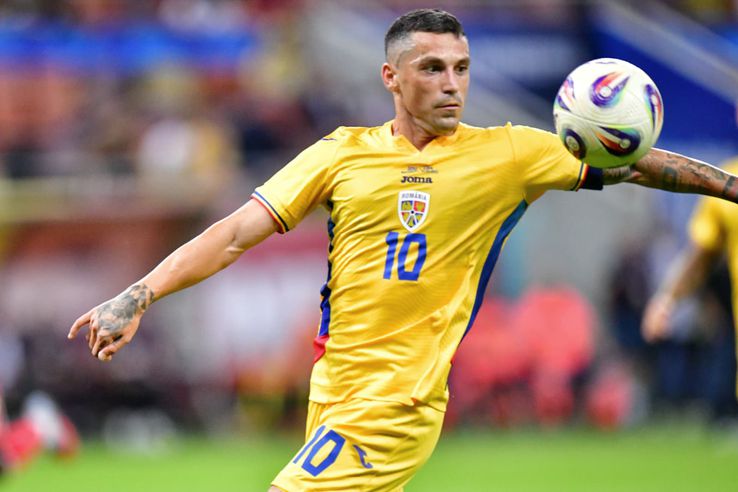 Nicolae Stanciu, in Romania - Canada, friendly on the National Arena/ Photo: Cristi Preda (GSP)