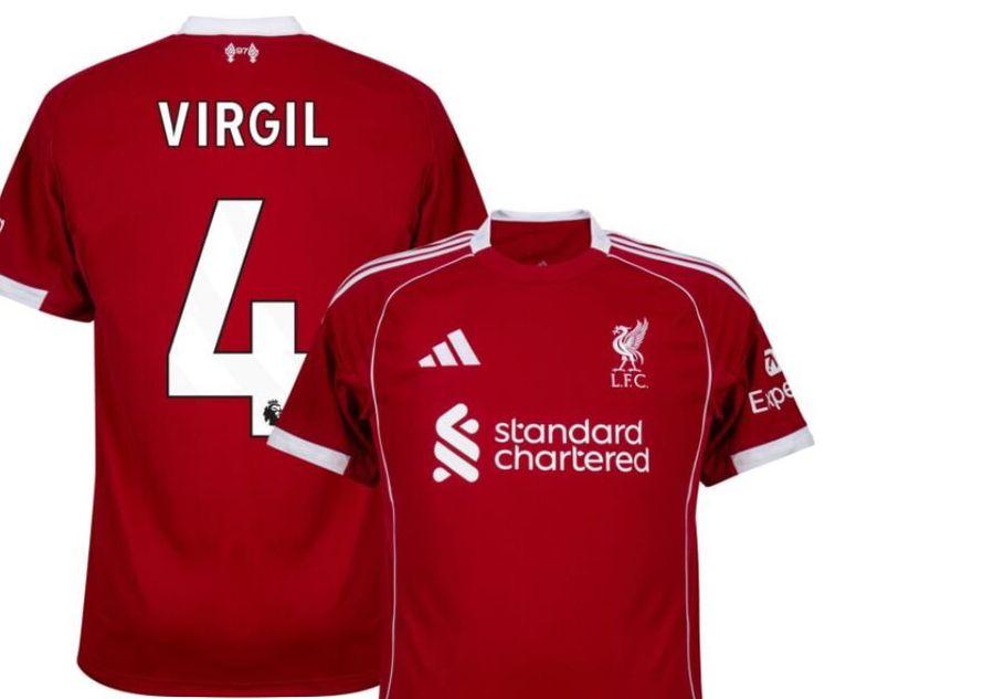Virgil Van Dijk's home shirt, Liverpool champion captain The effect of the price explosion in the Premier League: Fans buy shirts on debt! »