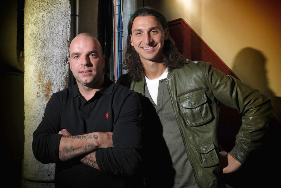 Andy van der Meyde and Zlatan Ibrahimovic, former coechipier, in 2012. Photo: Imago Images Chivu, praised by a former colleague from Ajax: