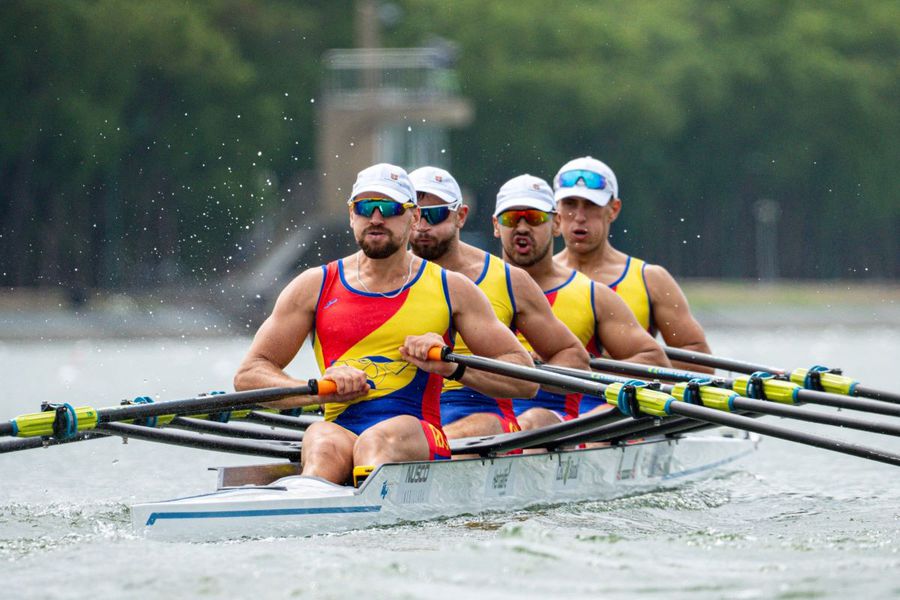 The Romanian boats of double frames, qualified in final at the World Rowing Championships, after dominating the penultimate act