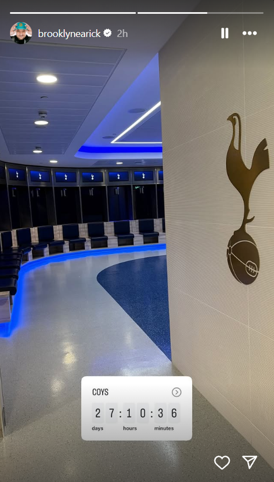 On Instagram, Earick posted a photo from Spurs's locker room on Friday, along with an inverse count to the deadline on October 24th. Americans wanted to buy Radu Drăgușin's club »Tottenham gave the answer immediately