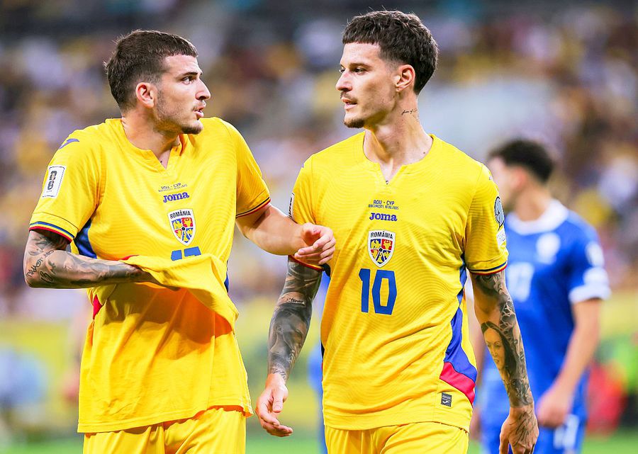 Dennis Man and Valentin Mihăilă, at the national team / photo: gsp.ro The truth that hurts