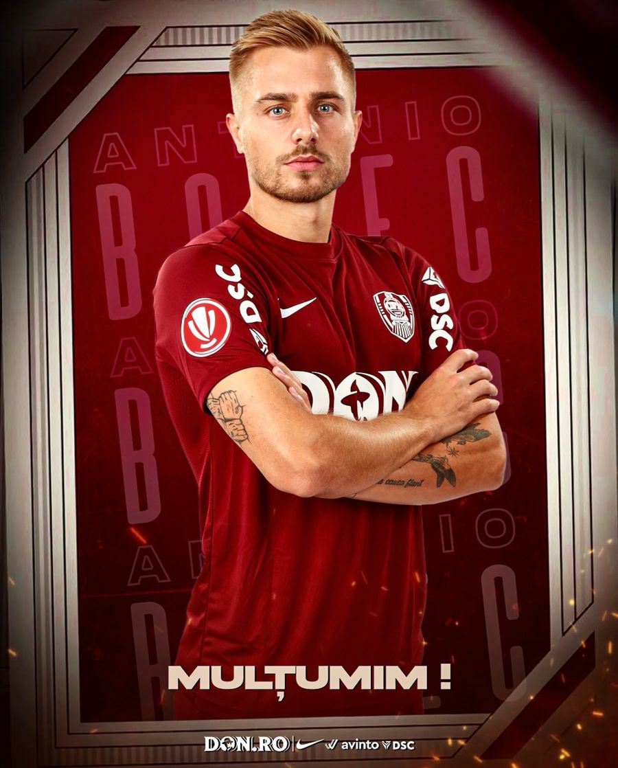 Photo source: Facebook CFR Cluj Ioan Varga started
