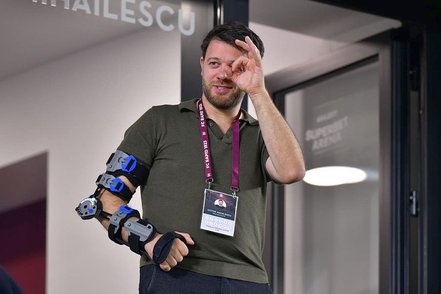 The latest information about Andrei Borza's condition: 