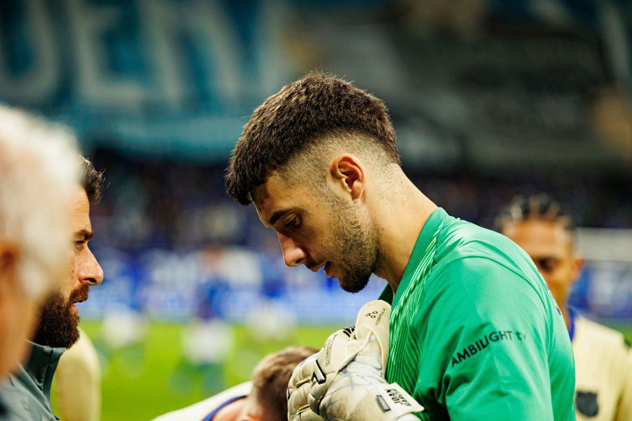 Goalkeeper Joan Garcia was injured in the match won by Barcelona Thursday, 3-1 with Oviedo / Photo: Imago What a shot for Barcelona: Two more holders have