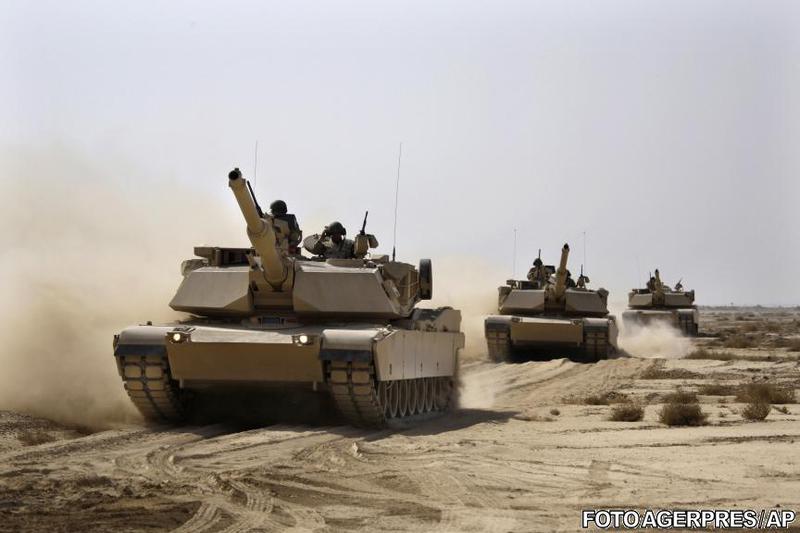 Tanks M1A1 ABRAMS, PHOTO: AGERPRES