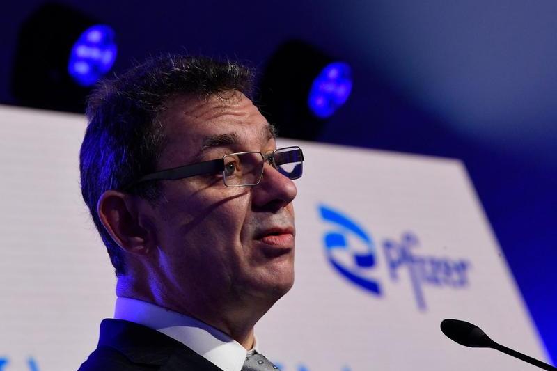 Albert Bourla, Pfizer CEO, photo: John Thys / AFP / Profimedia
