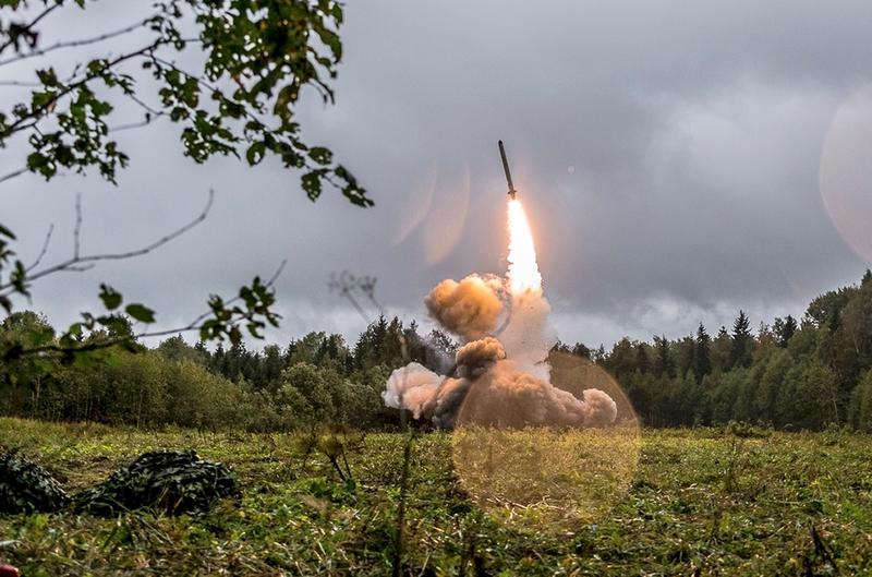 Launch Rocket Iskander-K, photo: Defense Ministry Press Service / AP / Profimedia