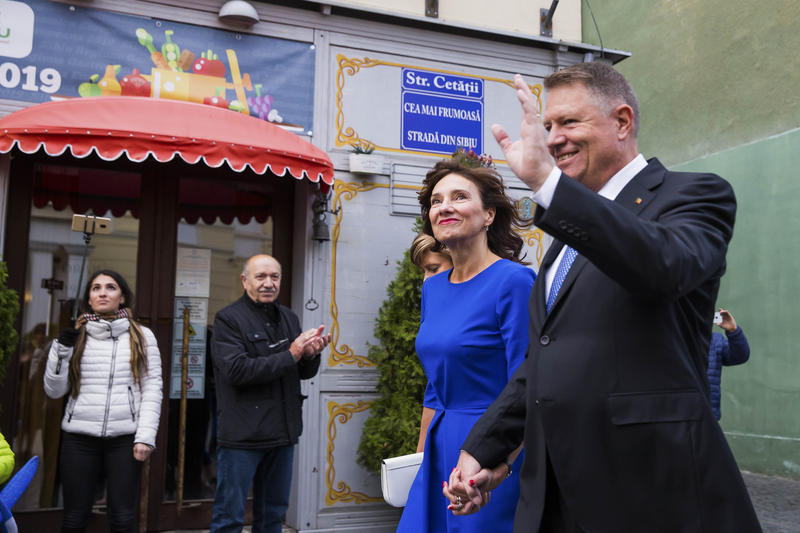 Carmen and Klaus Iohannis, photo: Inquam Photos / Ovidiu Dumitru Matiu