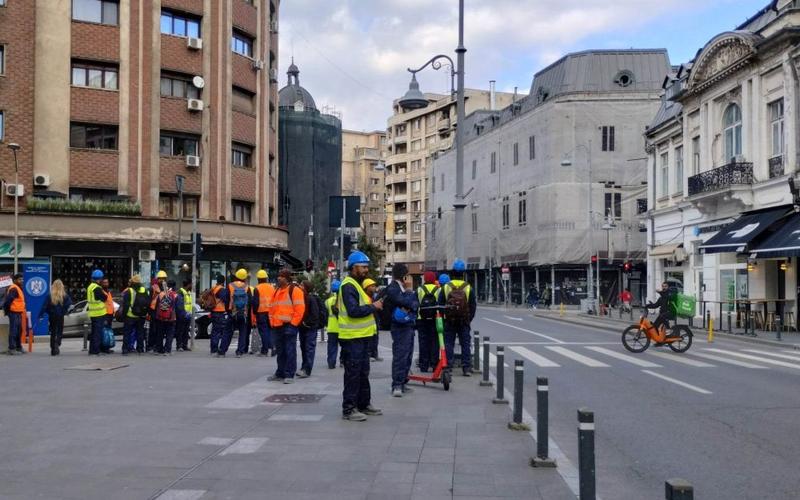 Foreign workers in Bucharest, photo: HotNews.ro / Adrian Vasilache