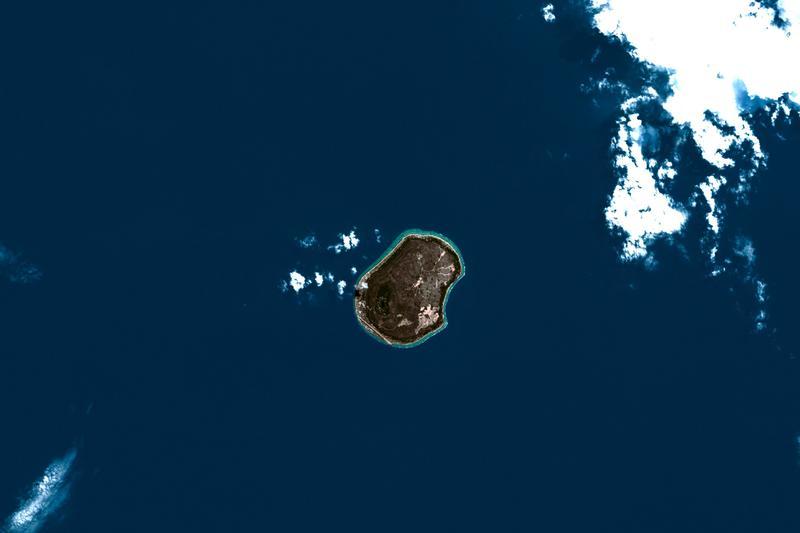 Nauru, satellite image, photo: Planetobserver / SciencepHoto / Profimedia Images