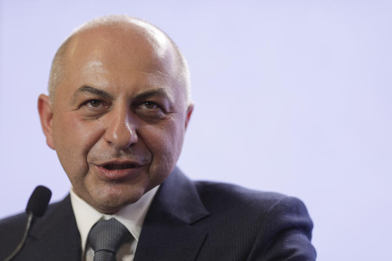 Catalin Cirstoiu, the PSD-PNL candidate at the Capital City Hall, photo: Inquam Photos / Octav Ganea