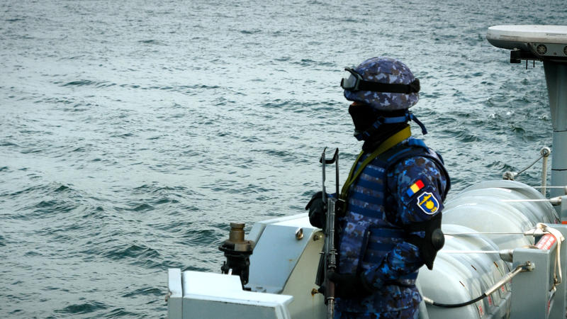 Military on the hunter of me M270 "Sub -lieutenant Ion Ghiculescu"Photo: Adi Iacob / Hotnews