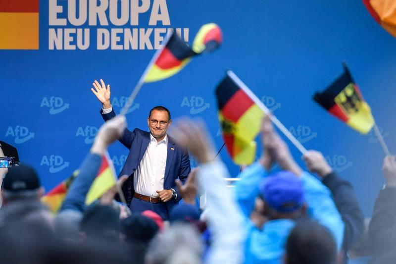 Tino Chrupella, AFD president, photo: Daniel Lakomski / Imago Stock and People / Profimedia Images
