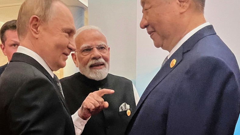 Russian President Vladimir Putin, Prime Minister of India Narendra Modi and Chinese leader XI Jinping in China, September 1, 2025.