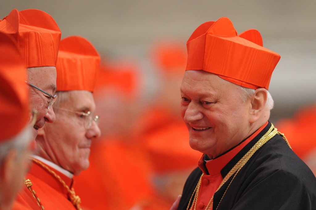 Cardinal Lucian Mureșan. Photo: Alberto Pizzoli / AFP / Profimedia