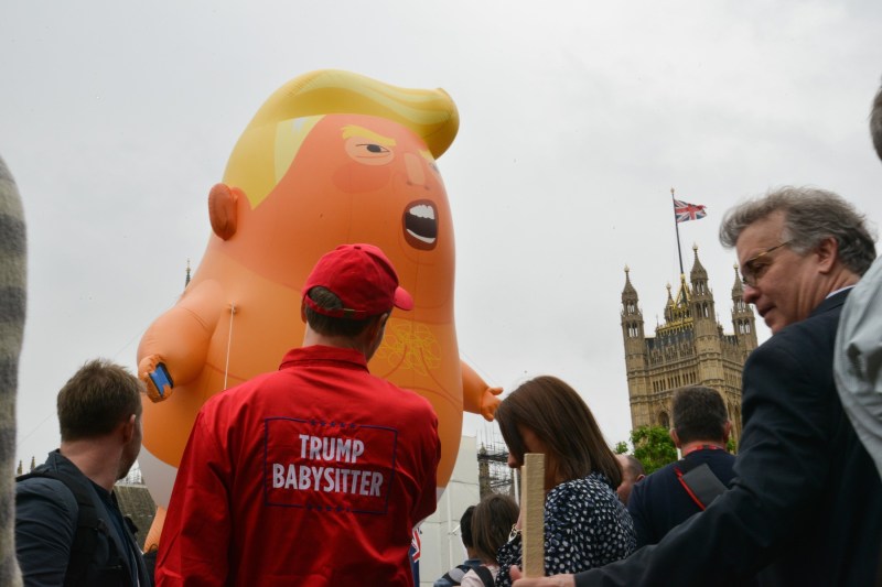The official that Trump did not want in any way with him during the UK visit: 