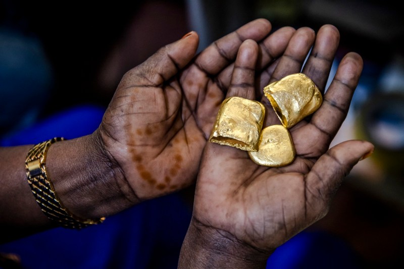 A gold chase in Africa has produced dangerous levels of pollution with a toxic substance