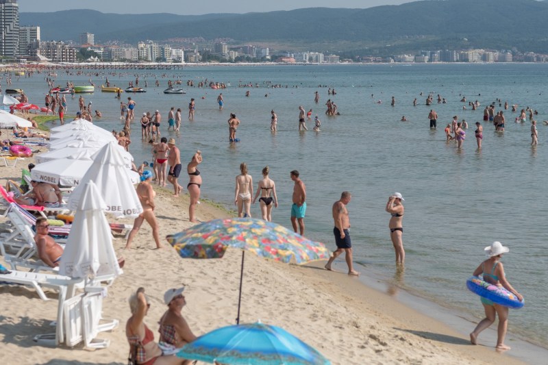 Romanian tourists filled the resorts in Bulgaria in August