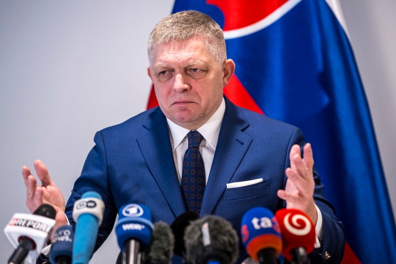 Robert Fico, the only EU leader who will be in Beijing this week, along with XI and Putin. Friday, meeting with Zelenski in Slovakia