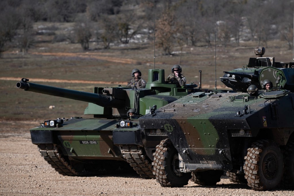 Exercițiu militar în Franța, 4 martie 2025. Foto: Profimedia