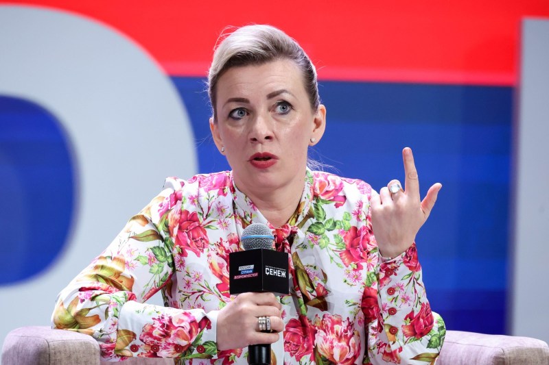 Maria Zaharova states that 