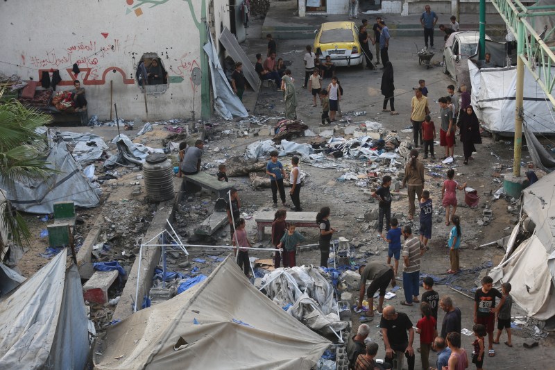 The announcement of the Israeli army for the Palestinians in the city of Gaza, where the offensive is giving