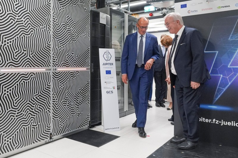 The fastest European supercomputer, inaugurated in Germany. Chancellor Friedrich Merz: