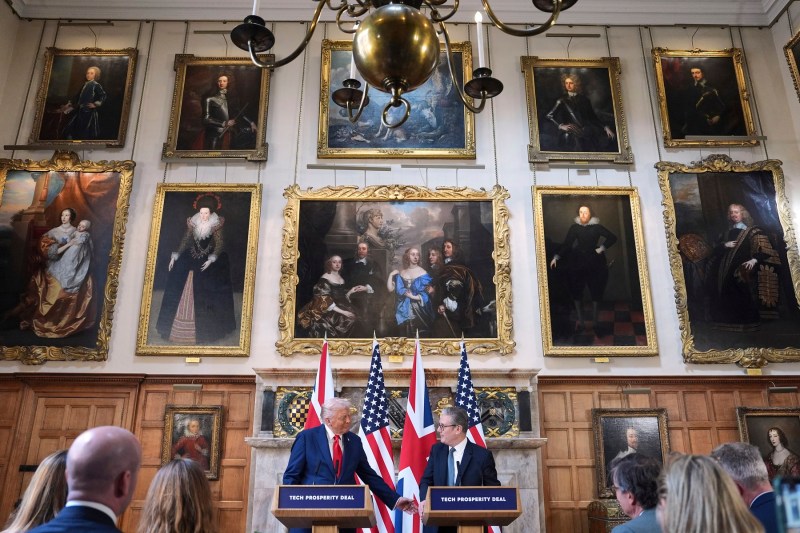 Donald Trump video jokes with Big Tech leaders to take control over the world. 