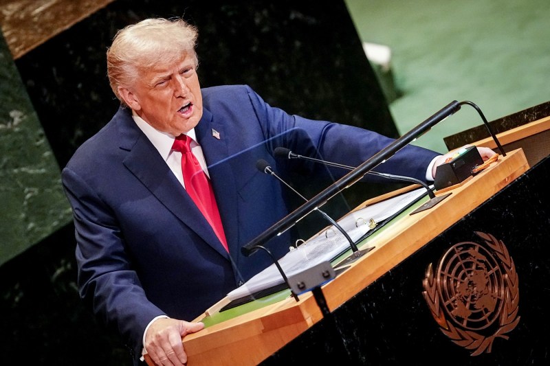From the UN stands, Trump continues his reinforcement with the politician in Europe whom he considers