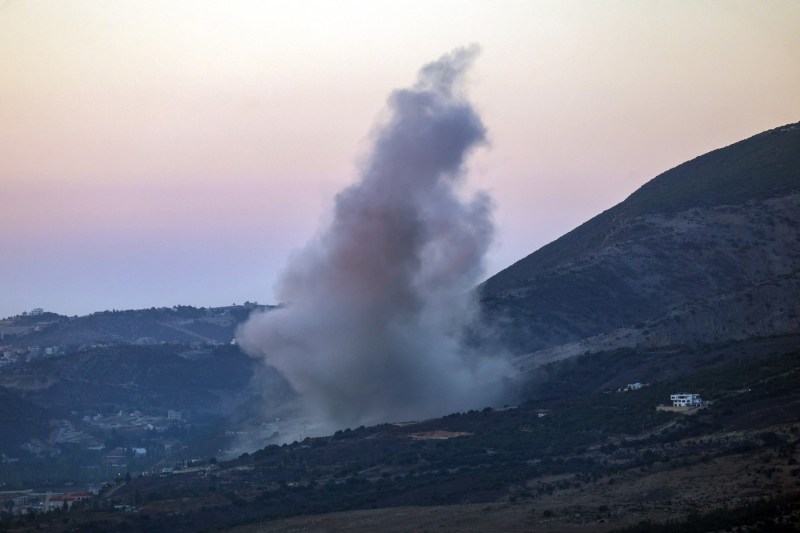 Hezbollah movement, attacked again by Israel. What was the target of bombing