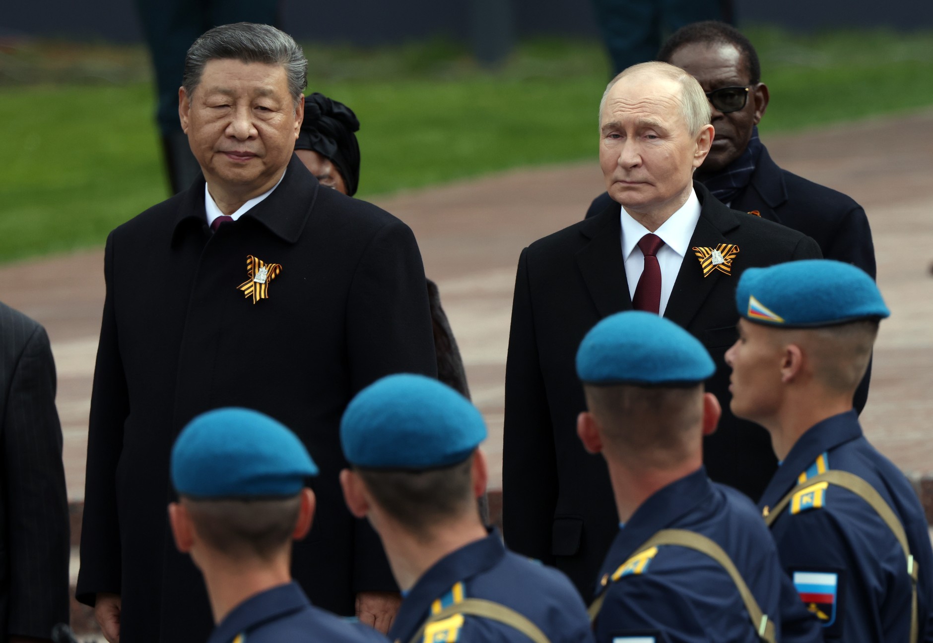 Vladimir Putin and XI Jinping in Moscow, May 9, 2025.
