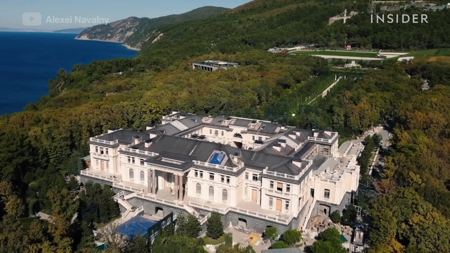 This palace on the Black Sea is not the only property of Vladimir Putin