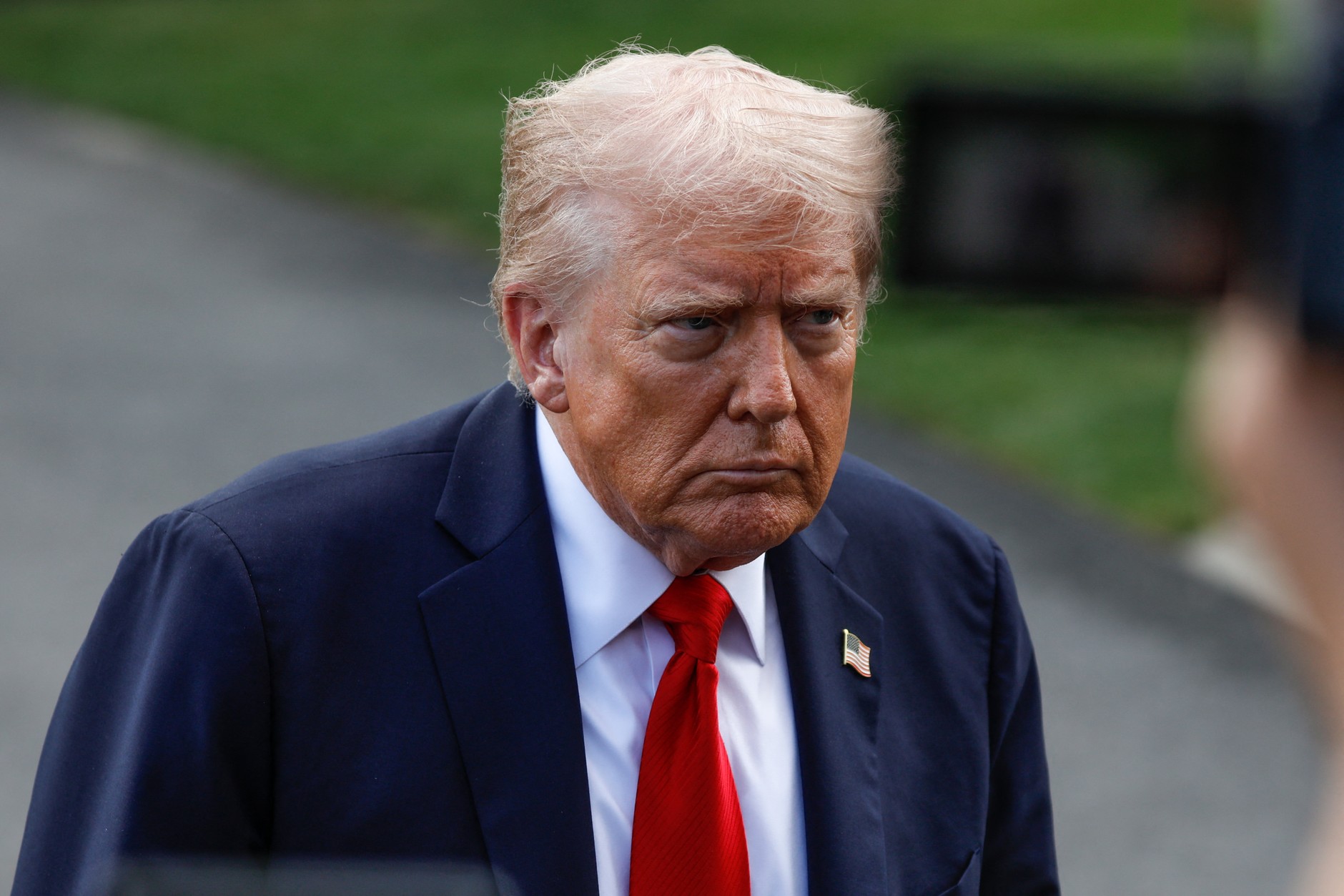 US President Donald Trump in Washington, September 12, 2025.