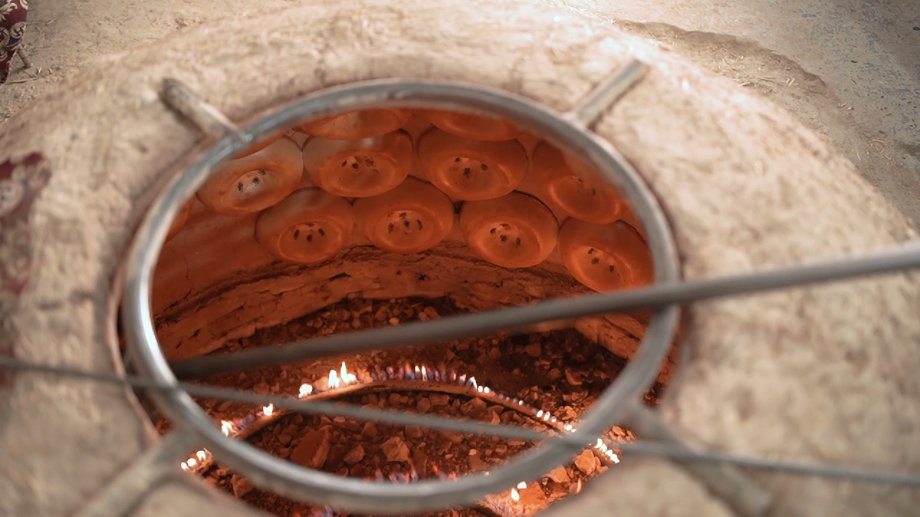 Each of these ovens can accommodate approximately 56 large loaves or up to 72 small loaves at a time