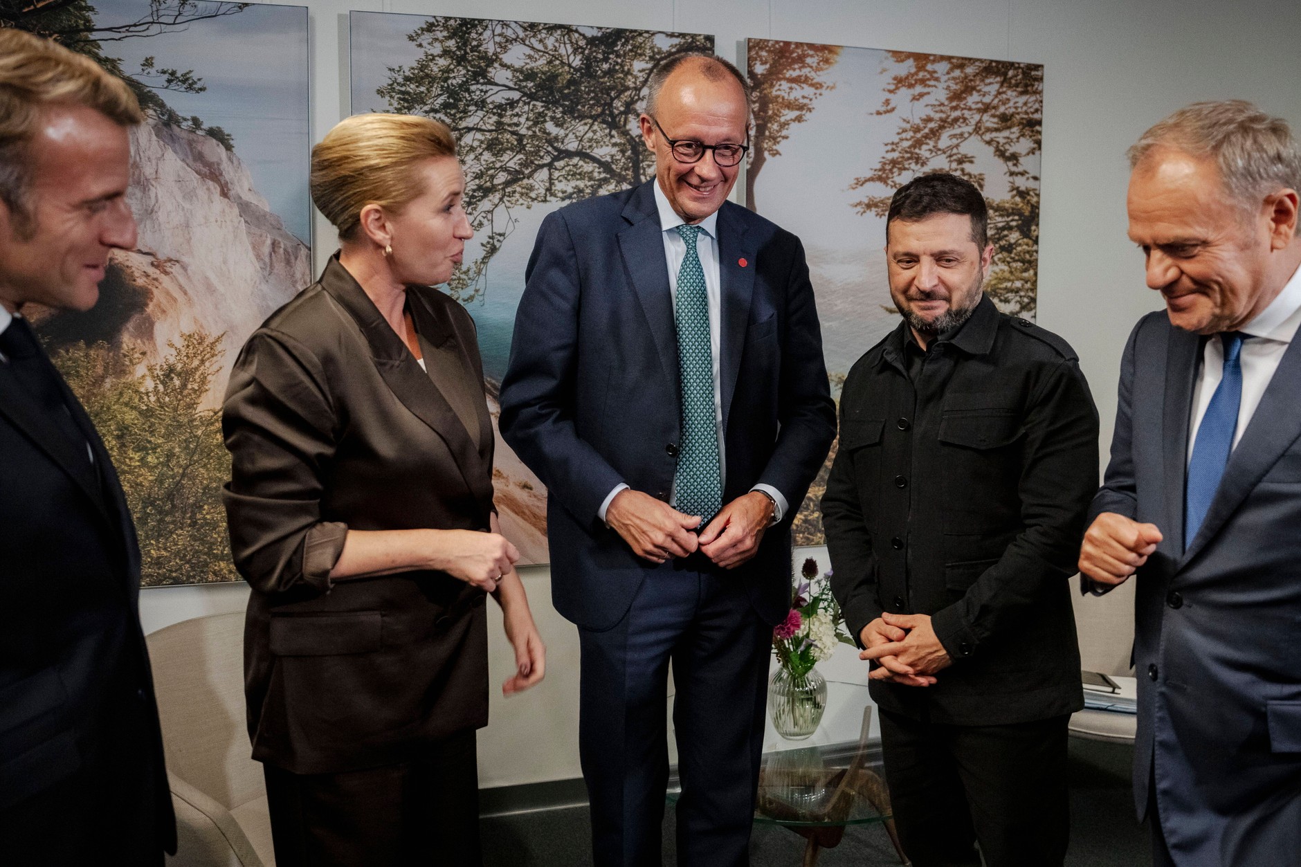 European country leaders during the 7th European Political Community (EPC) Summit, Copenhagen, Denmark, October 2, 2025.