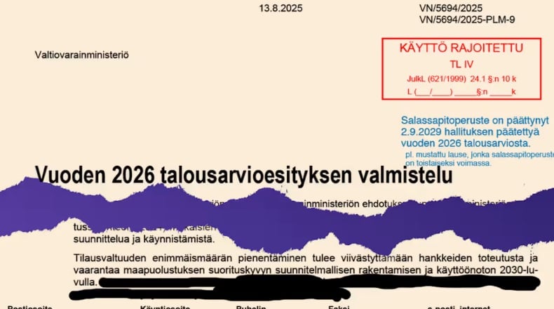 The Finnish Ministry of Defense mistakenly disclosed classified information – media photo 1
